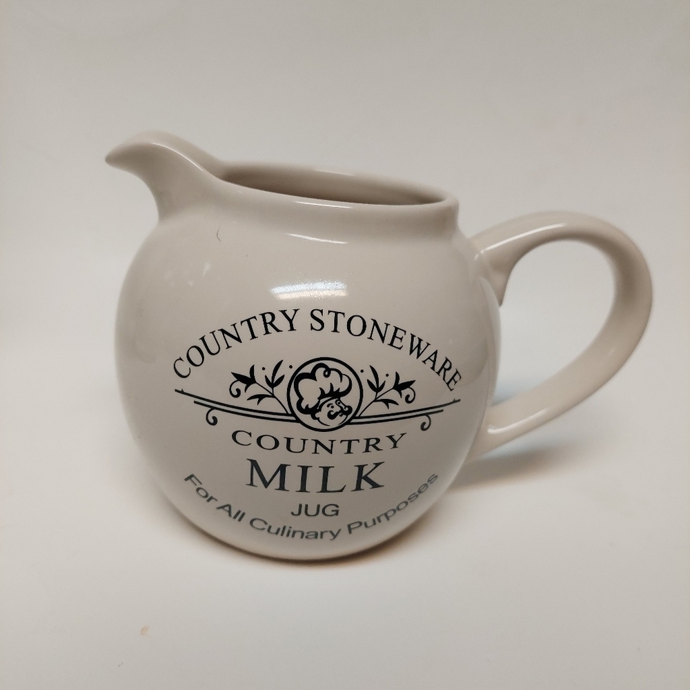Country Stoneware Country Milk Jug